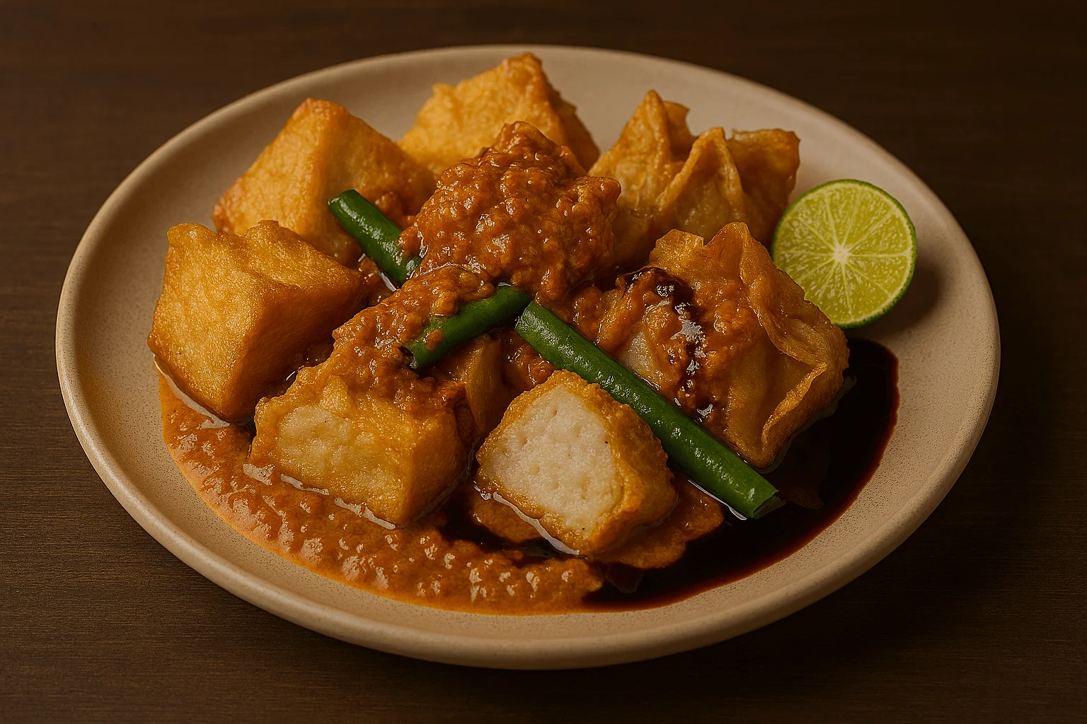 Batagor Bandung Ikan Tenggiri Komplit