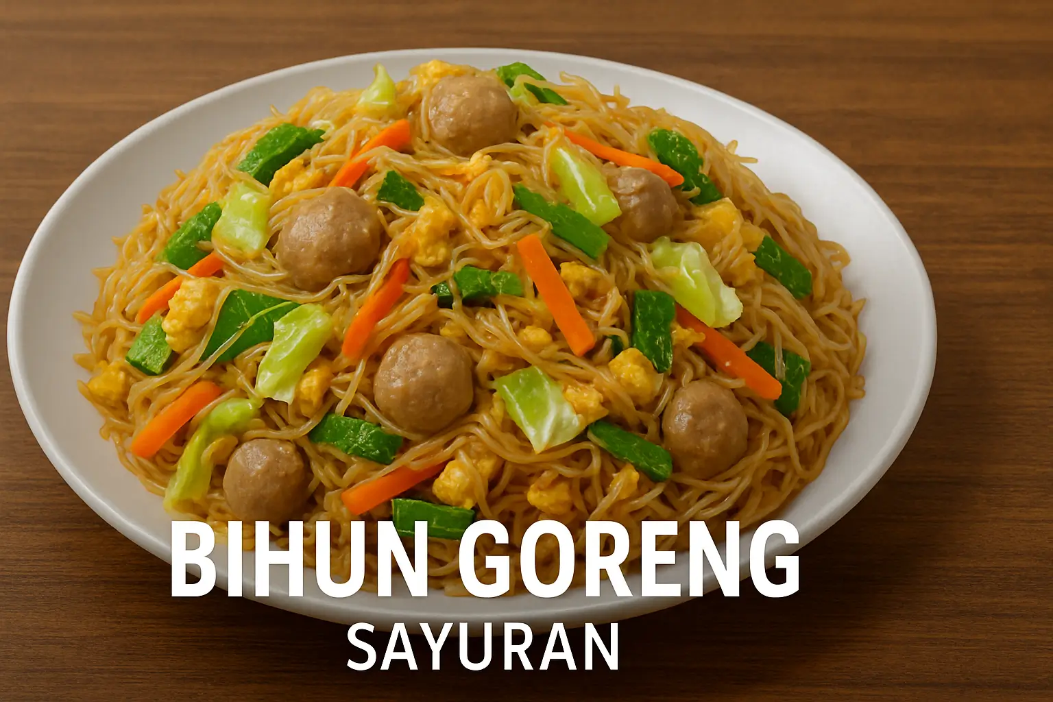 Bihun Goreng Sayuran