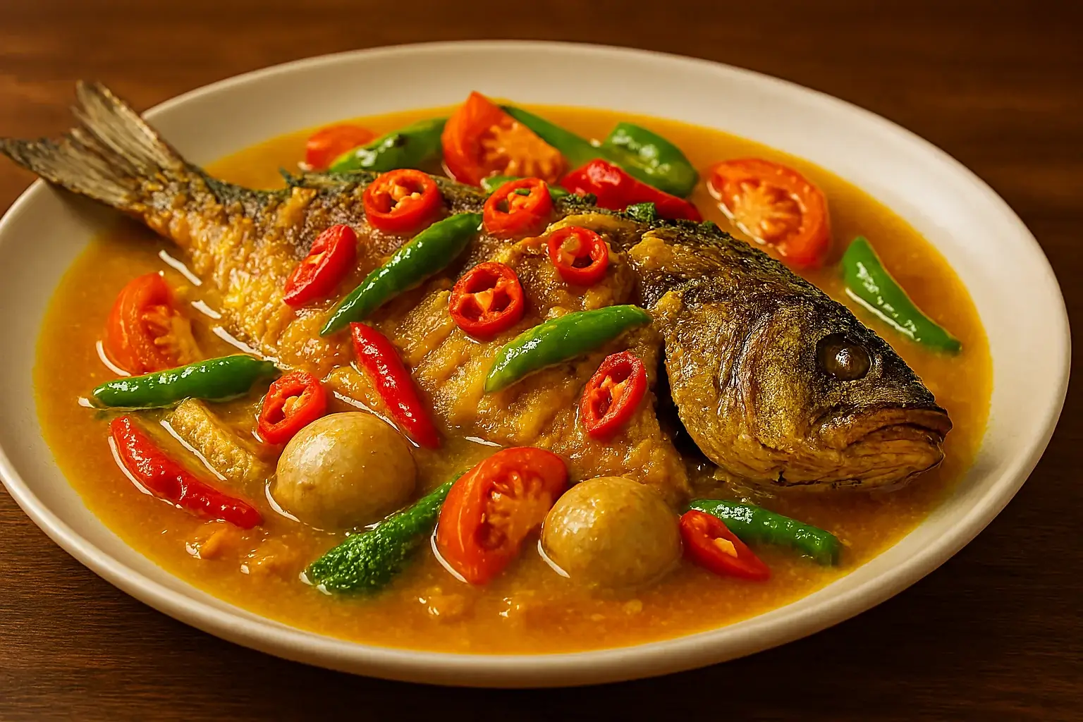 Ikan Pesmol Bumbu Kuning