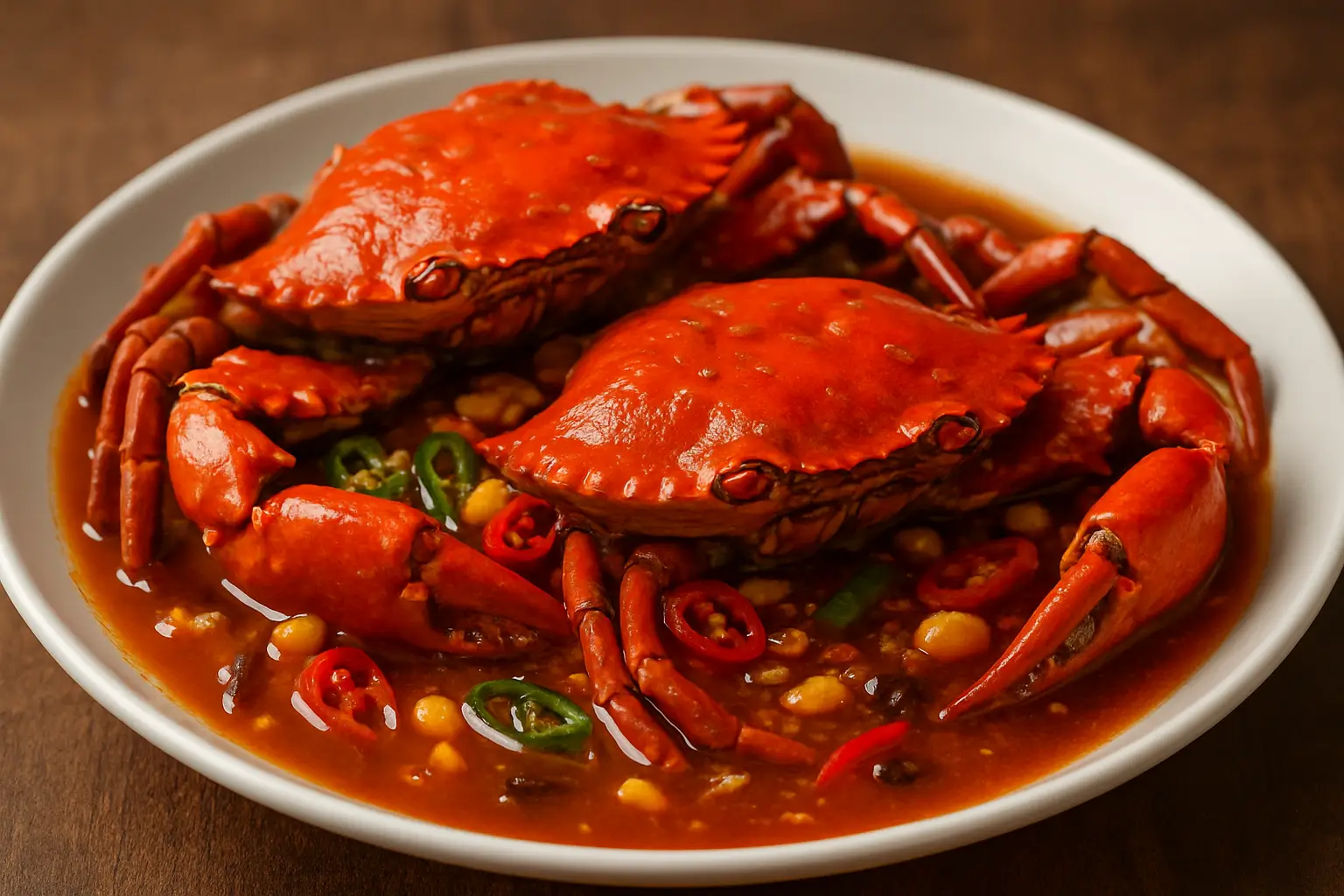 Kepiting Saus Padang