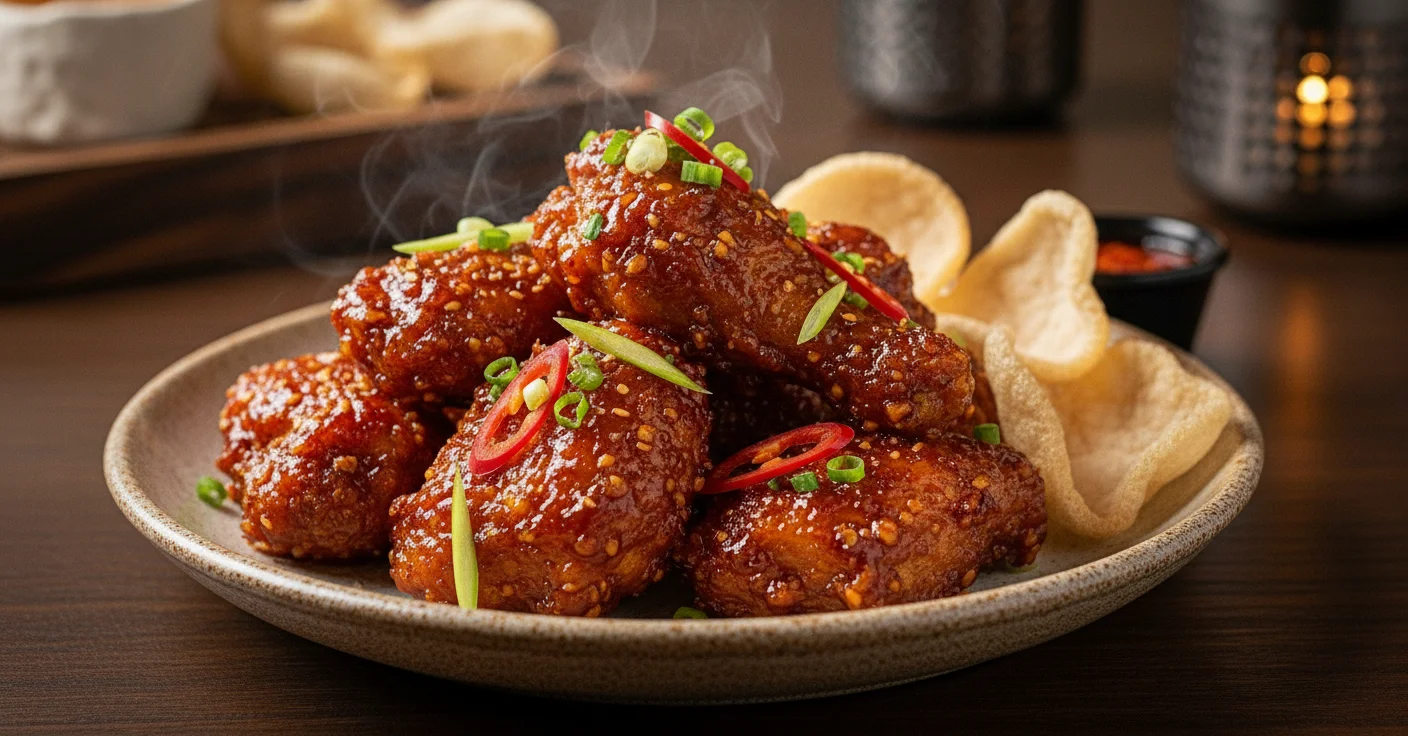 Korean Fried Chicken Bumbu Rujak