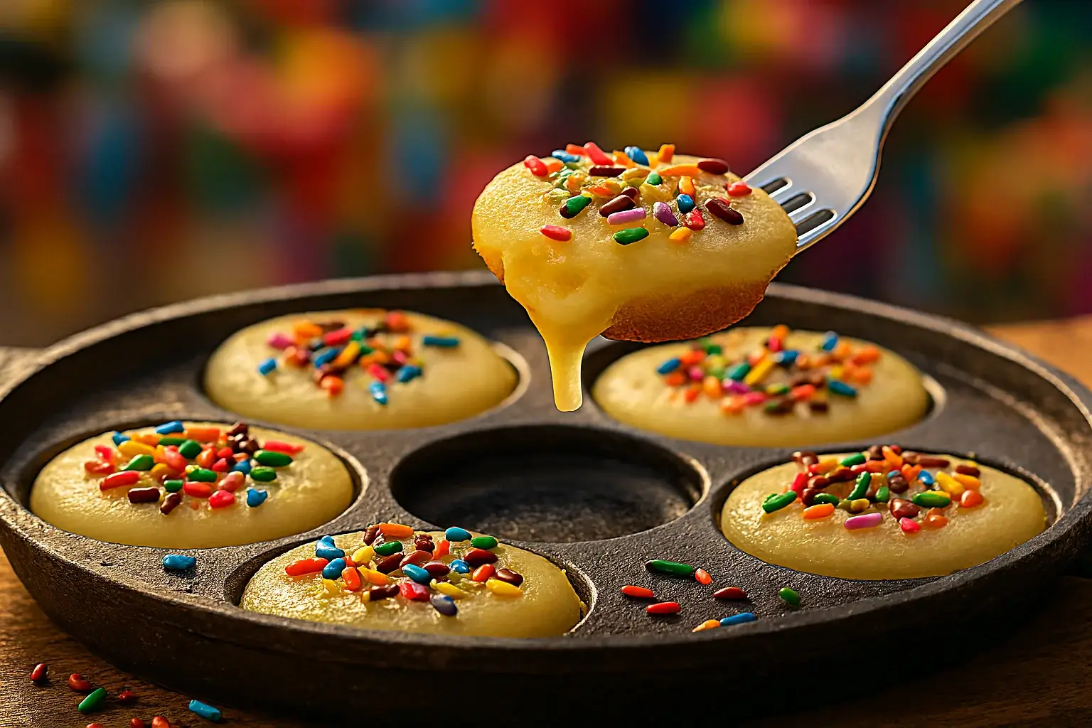 Kue Cubit Setengah Matang