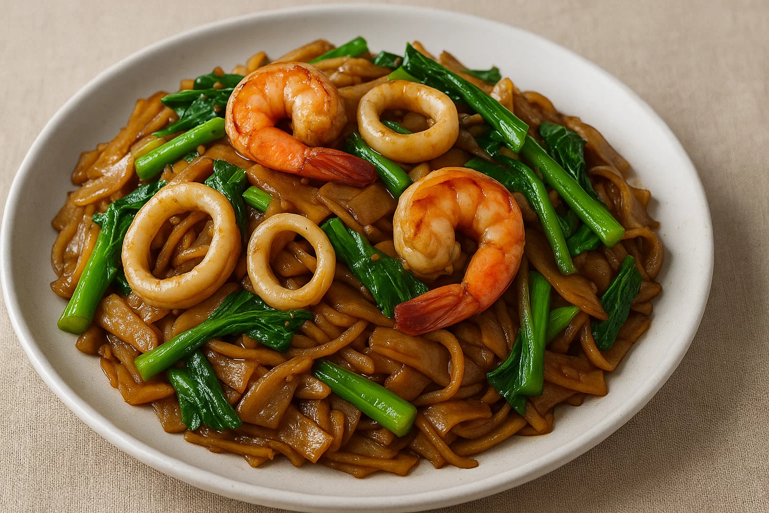 Kwetiau Goreng Seafood