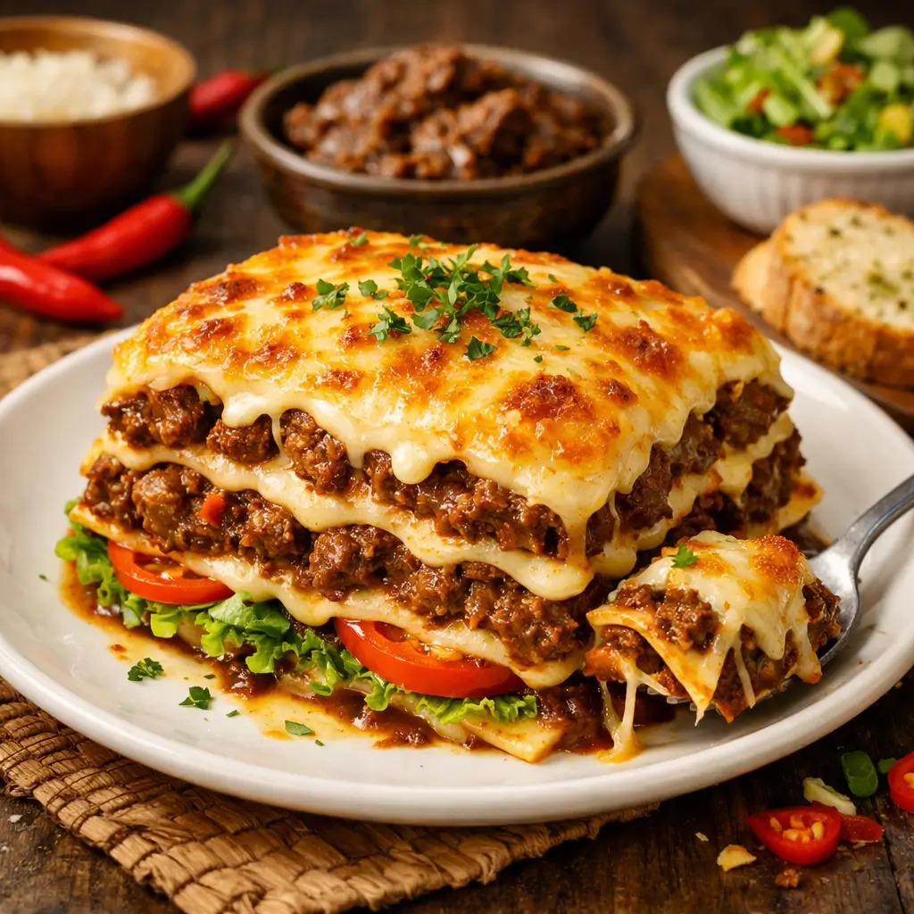 Lasagna Rendang
