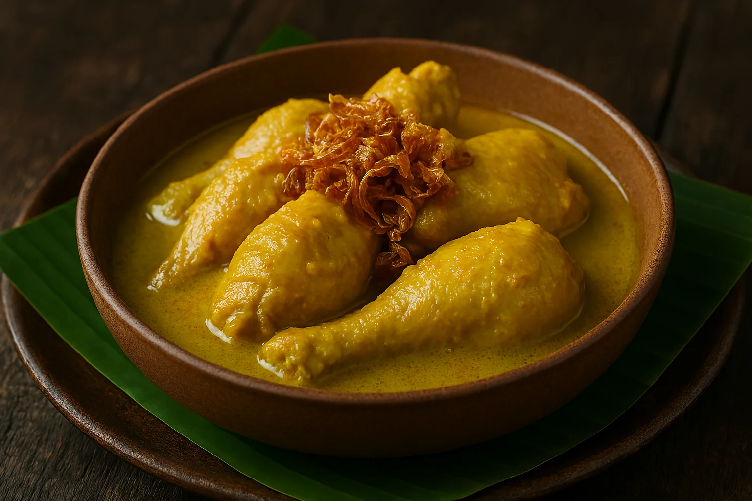 Opor Ayam Bumbu Kuning