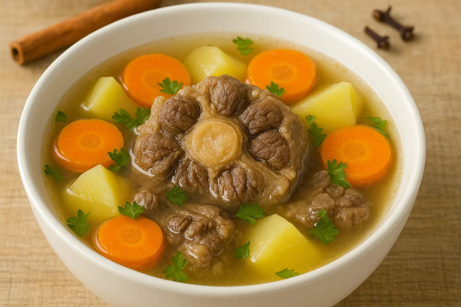 Sop Buntut Sapi Bening