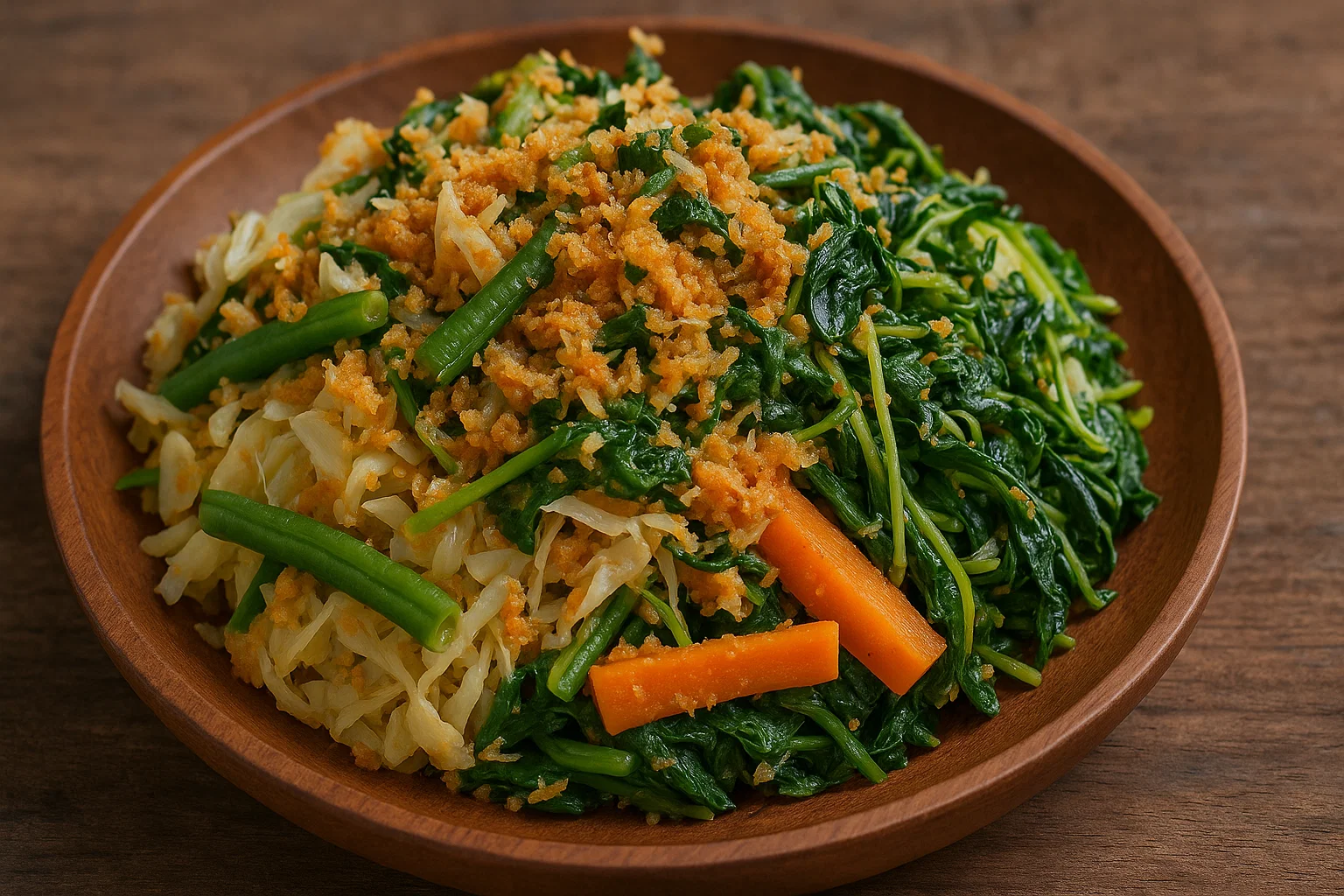 Urap Sayur Bumbu Kelapa